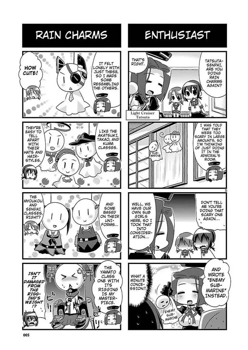 Kantai Collection - Kankore - 4-koma Comic - Fubuki, Ganbarimasu! Chapter 44 5